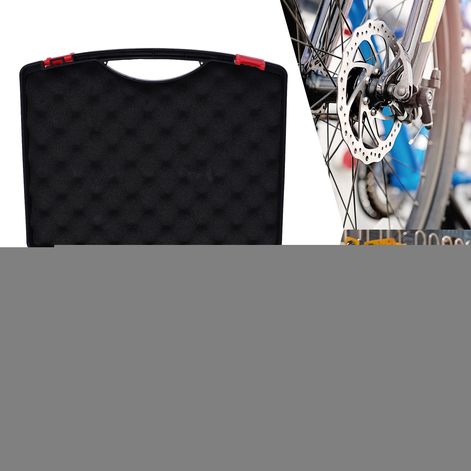 Fahrrad Reparaturset Zyklenlager Presssatz Radlager Werkzeug Universal Radantriebslager Montagewerkzeug Satz für Fahrrad Reifen Kette Montage Reparaturen Bike Tool Set mit Tragekoffer