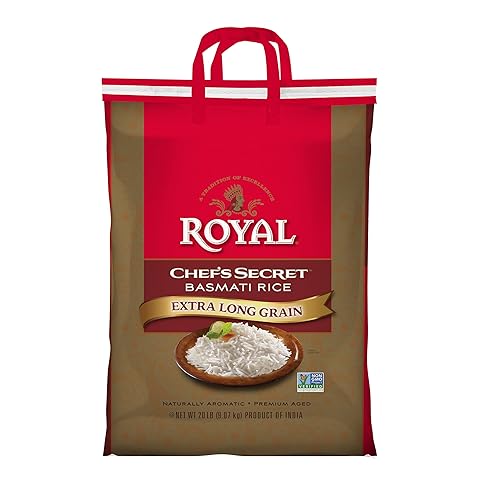 Royal Chef's Secret - Arroz basmati de grano extra largo, 40 libras