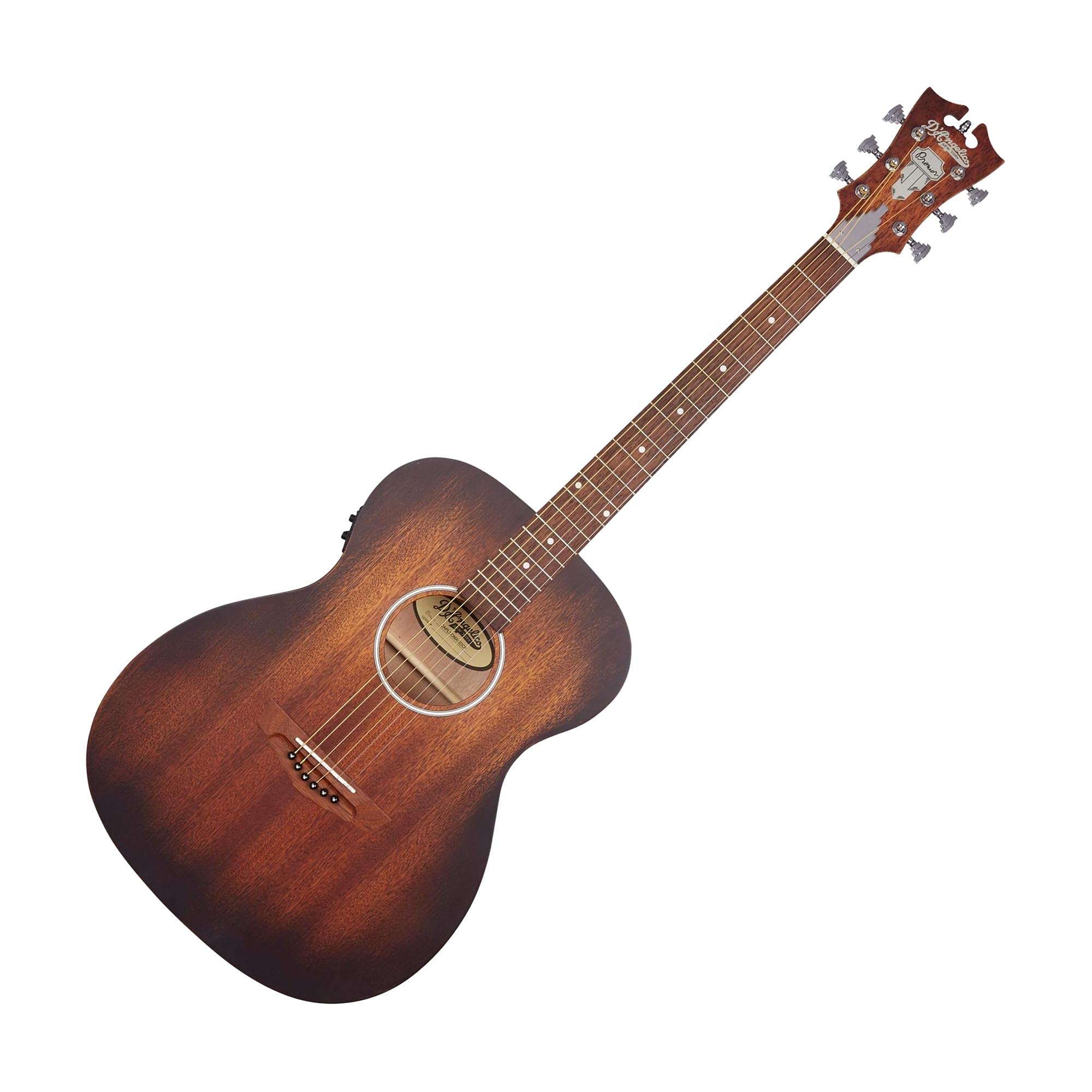 D'Angelico Premier Tammany LS Aged Mahogany Electro-Acoustic Guitar