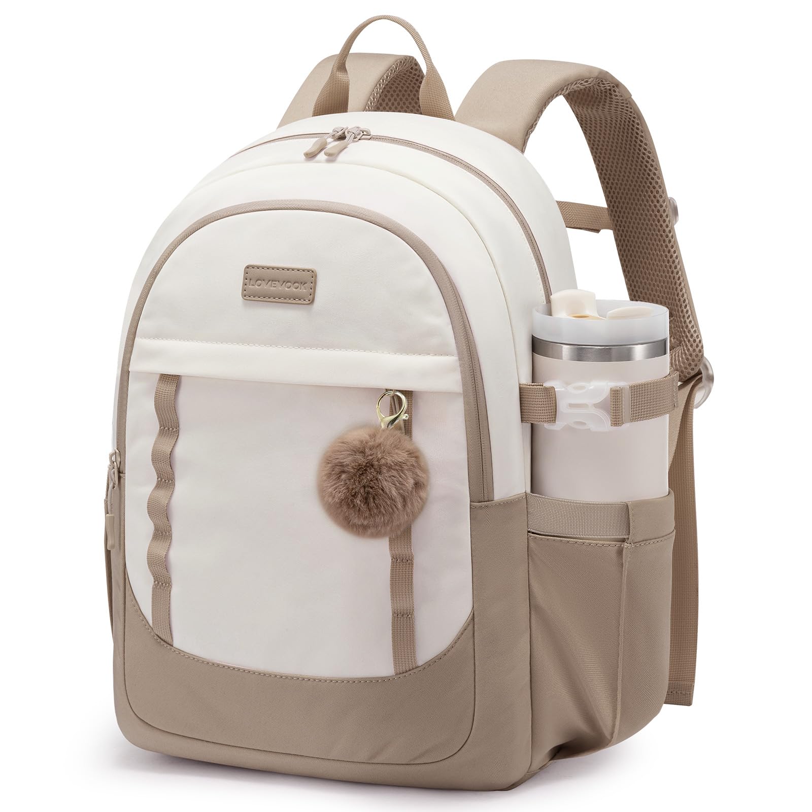 LOVEVOOK School Backpack for Teen Girl Cute Student Bookbag Fits 15 6 Inch Laptop Back to School Backpack