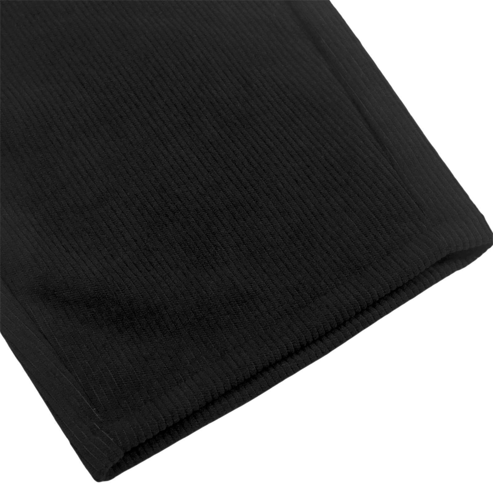 Pantaloni Casual da Uomo in Velluto a Coste con Morbido Pile per Il Comfort Invernale e Pantaloni alla Moda dalla vestibilità Rilassata per Tutti i Giorni/1