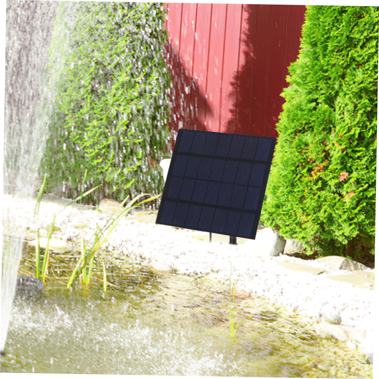 Hemobllo Solar Sauerstoffpumpe für Teich und Aquarium Tragbar 1 L/min 1800 Mah Leiser Belüfter für Außenbereich