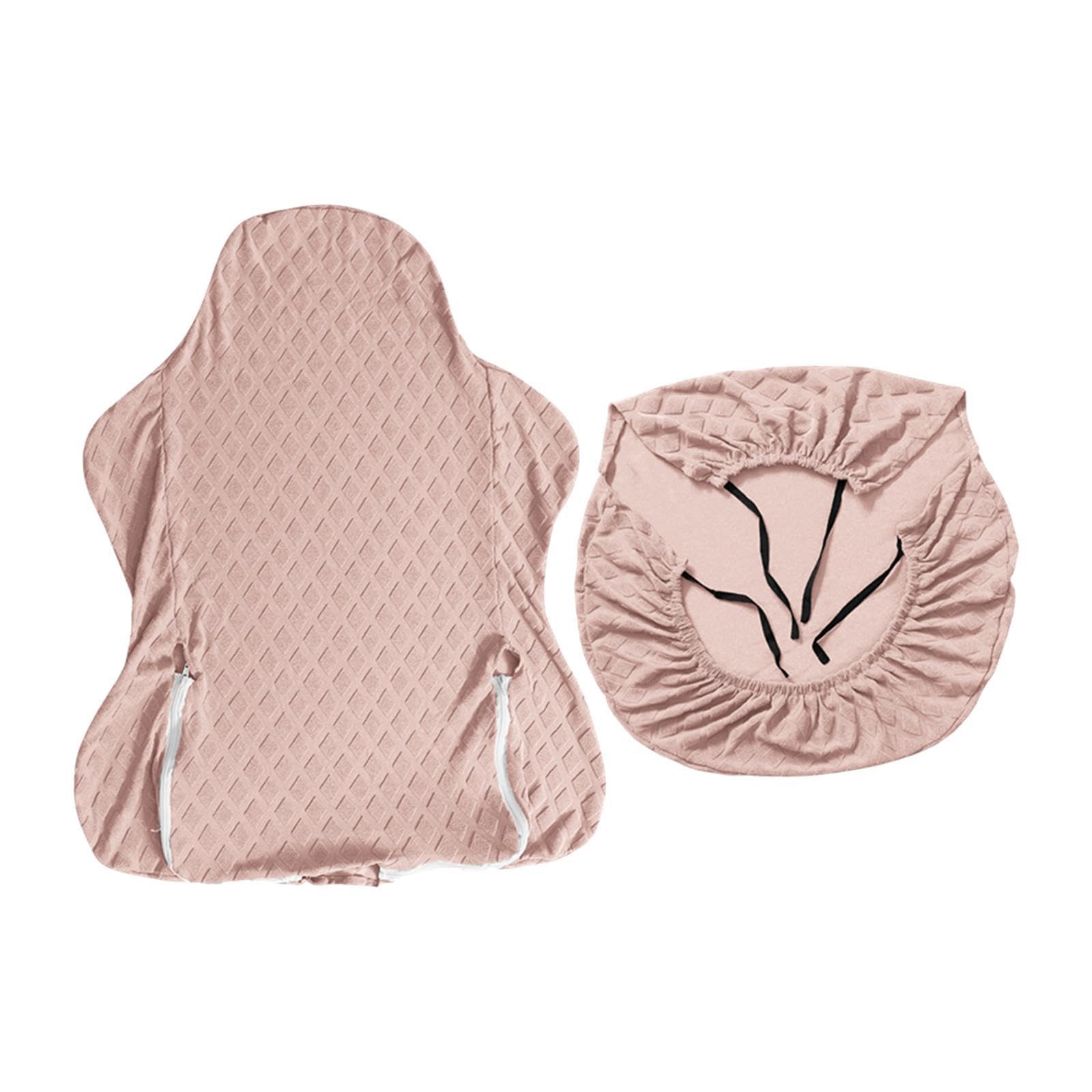 KTUXZCI Seat Slipcover Office Chair Slipcover Designed To Chairs Dust And Dirt Providing High Comfort While Sitting Office Gaming Chair Cover Set Stretch, Light Pink, stretch