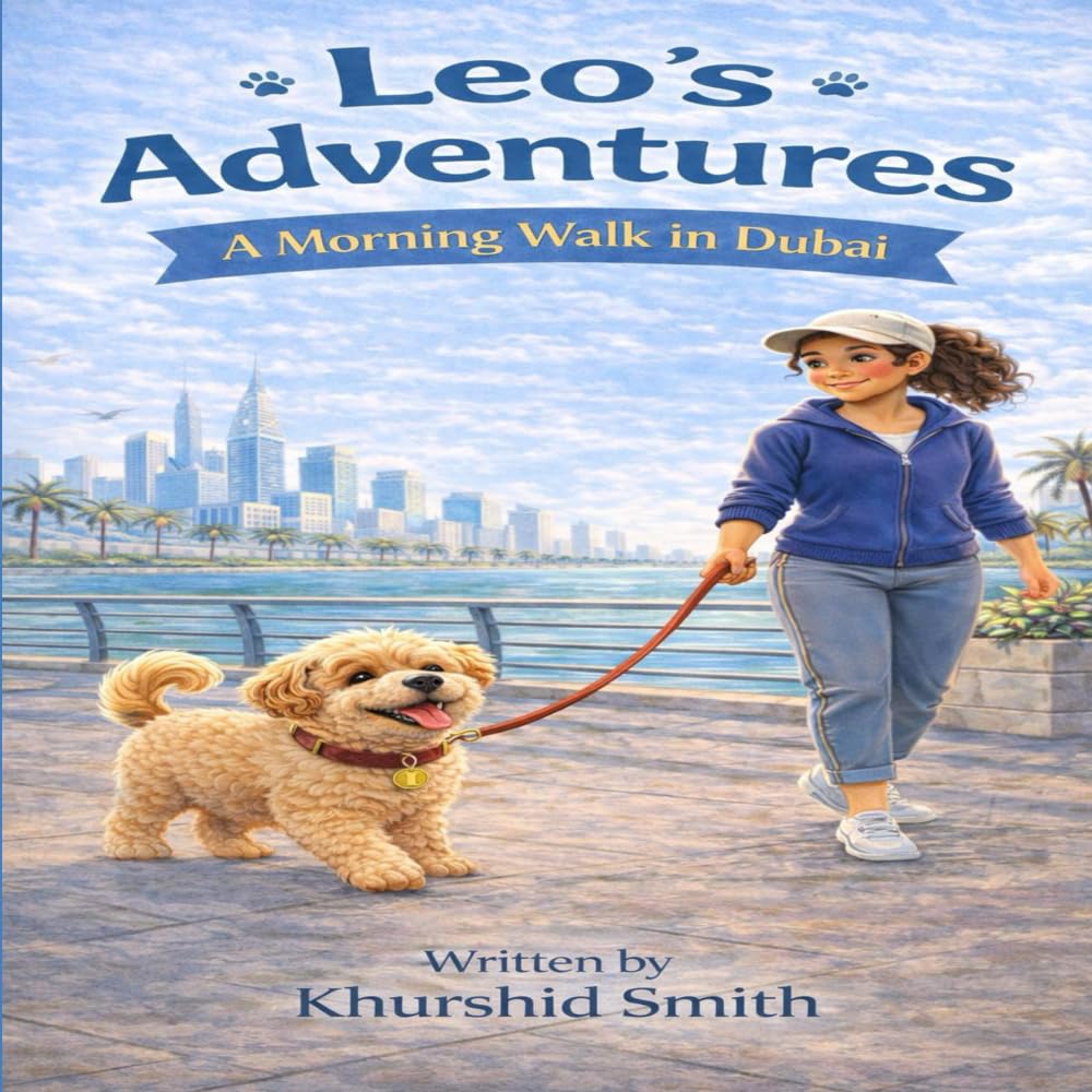 Leo’s Adventures: A Morning Walk in Dubai