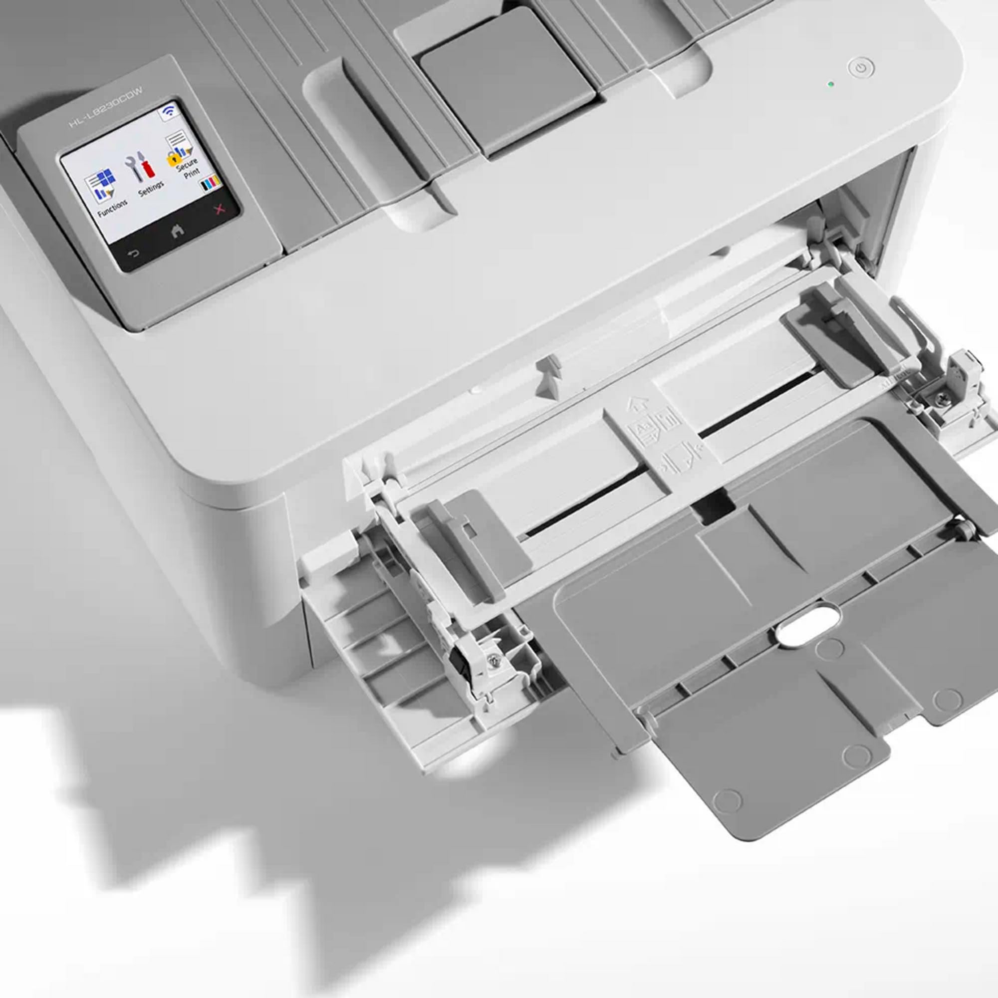 Brother HLL8230CDW | Stampante LED a Colori | 30 ppm | Stampa Fronte/Retro | Touchscreen 6.8cm| WiFi e USB | Inbox toner da 1000 pag