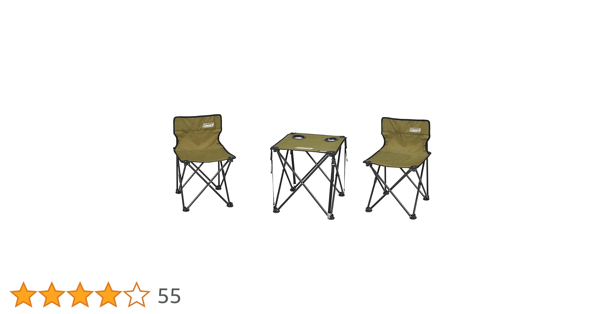 Amazon | Coleman(コールマン) コンパクトチェアテーブルセット Amazon | Coleman(コールマン) コンパクトチェアテーブルセット