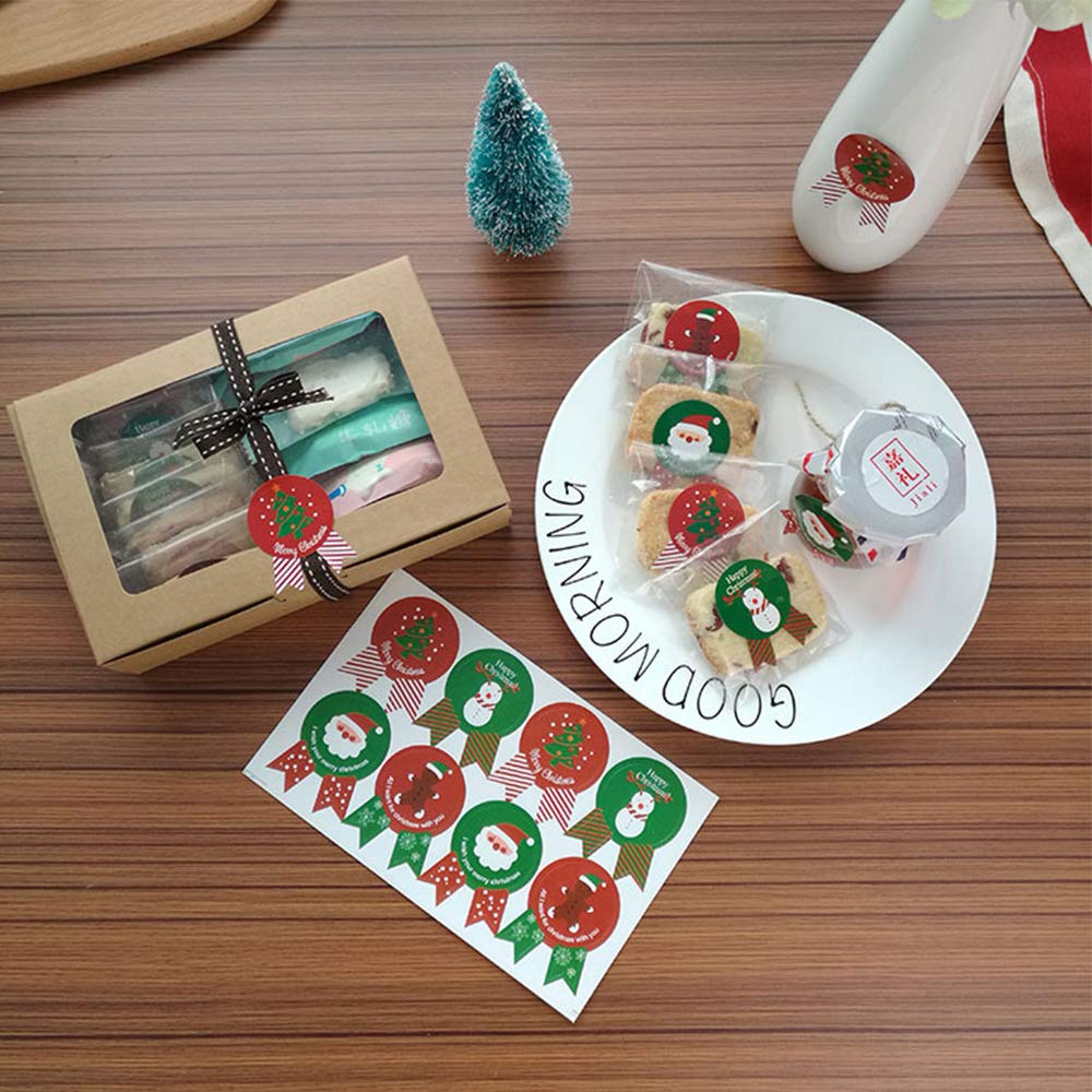 Amazon.co.jp: クリスマス シール ギフトシール ギフトステッカー