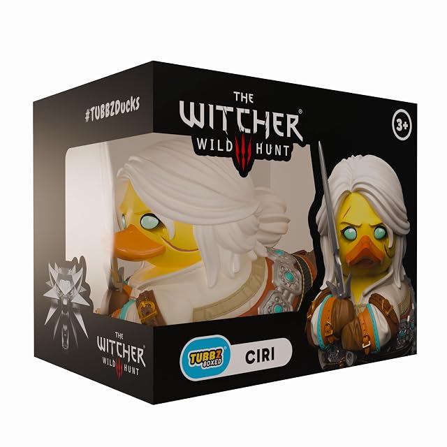 TUBBZ Caja Edición: The Witcher - Ciri Figura de Pato Cosplay de Vinilo