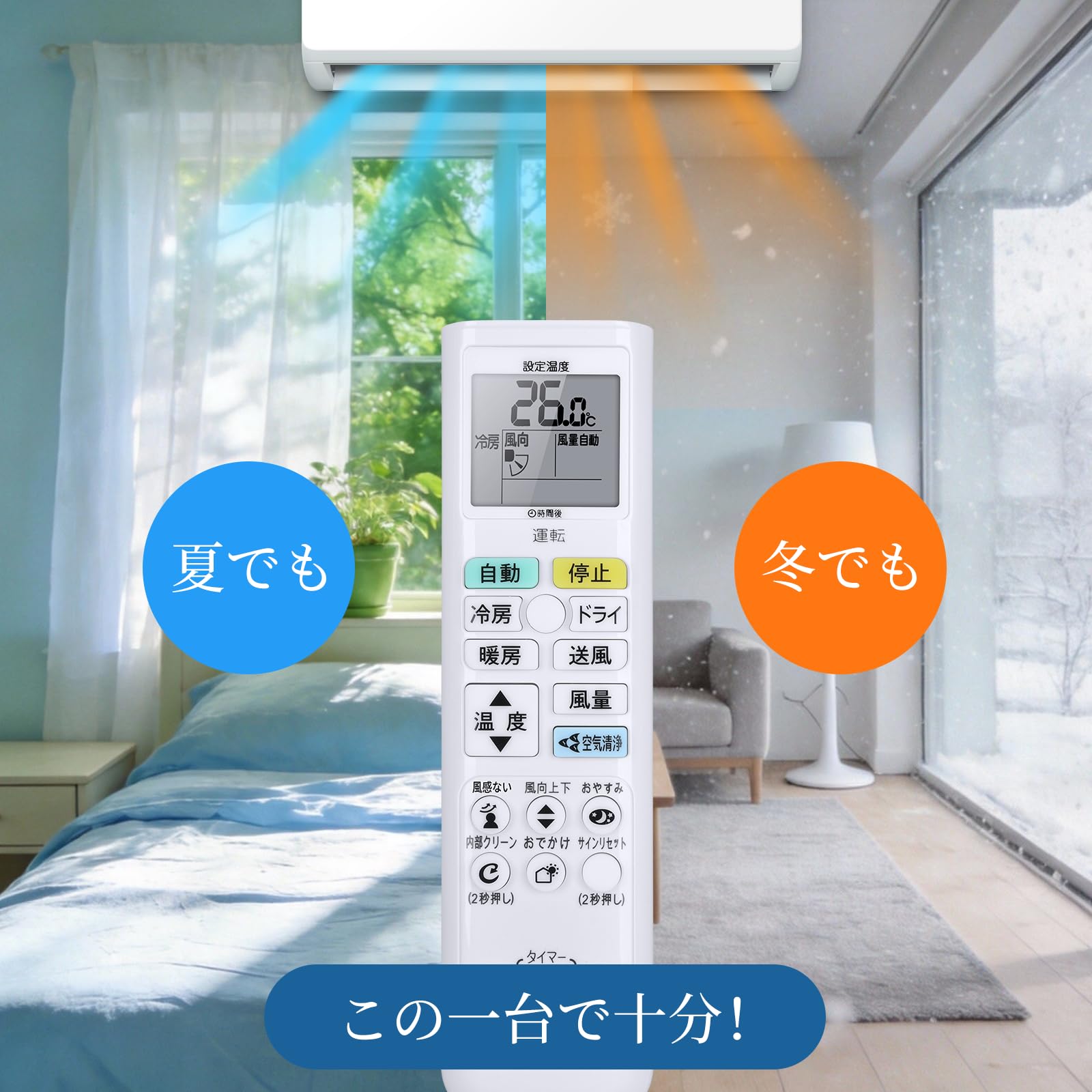 Amazon.co.jp: WHENFOR ダイキン用のエアコンリモコン ARC478A34