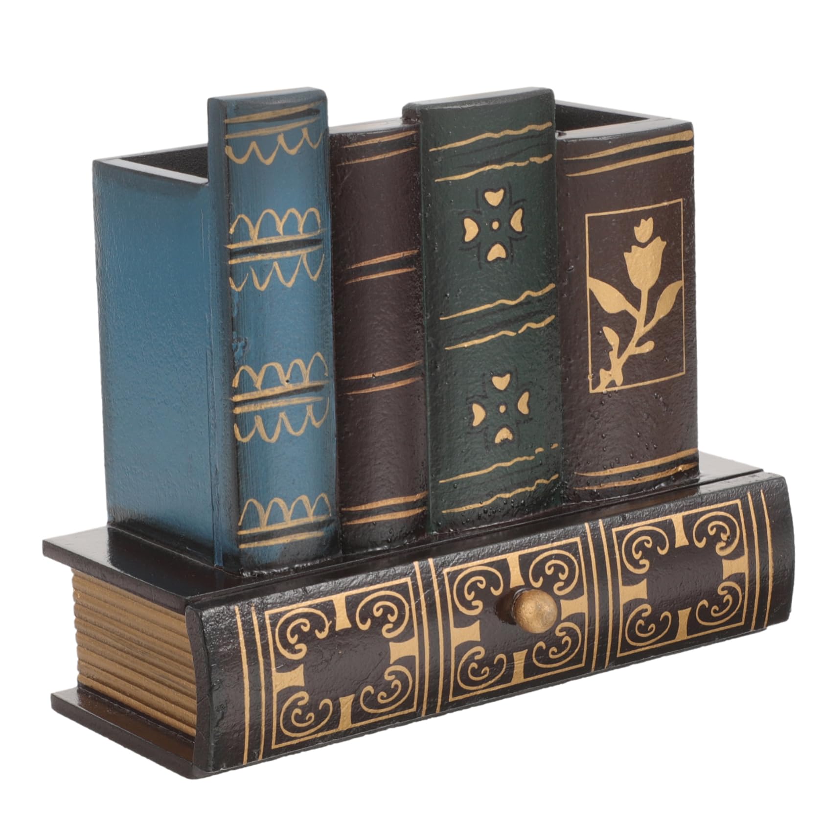 Organisateur de bureau multifonctionnel haut de gamme au style vintage