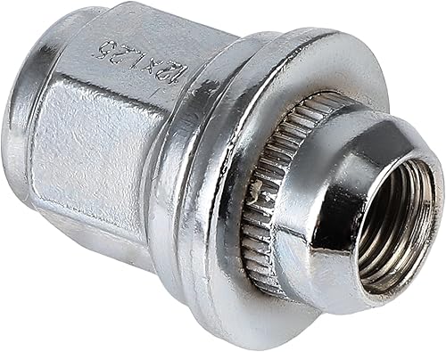 Miniatura 4 de 20 tuercas hexagonales M12x1.25 de 13/16 pulgadas (0.827 in), tuercas cromadas de extremo cerrado para Armada Frontier NP300 NP300 Frontier NV350