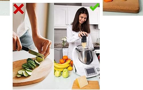 Miniatura 7 de Multifuncional cortador de verduras y queso Thermomix accesorio rallador de queso para Thermomix tm6 para thermomix tm6 accesorios (Juego de