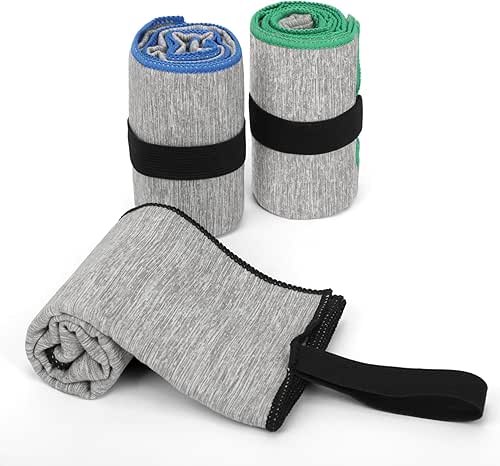 3 Pack Microfiber Gym Towel Fast Drying Men Women Workout