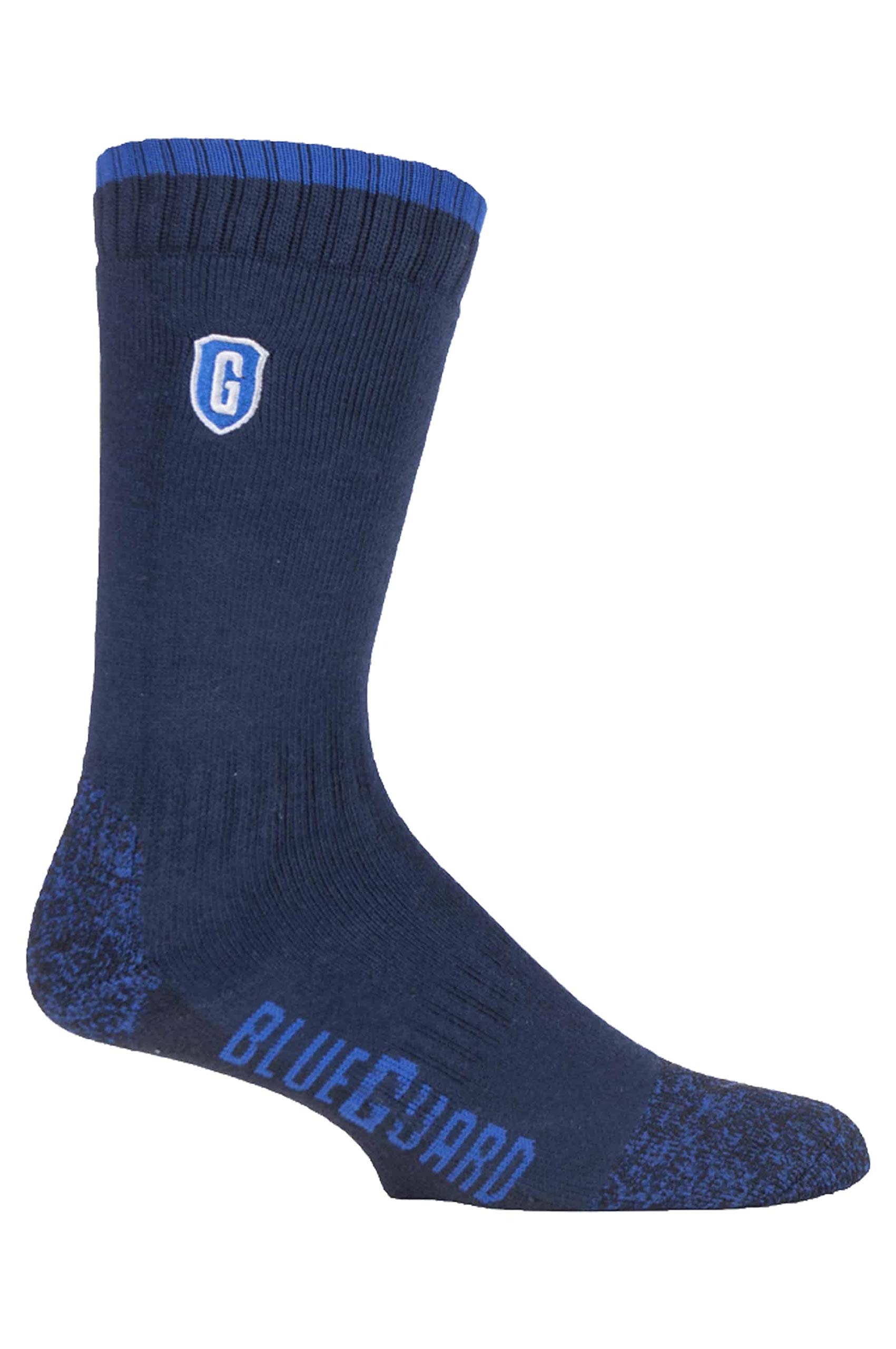 Blueguard - 3 paar werksokken voor laarzen met stalen neus - Blauw