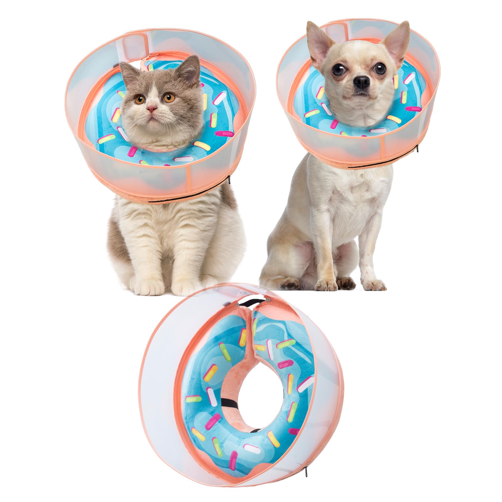 Photo 1 of Mariyago Inflatable Dog Cone Collar - Watermelon, Medium