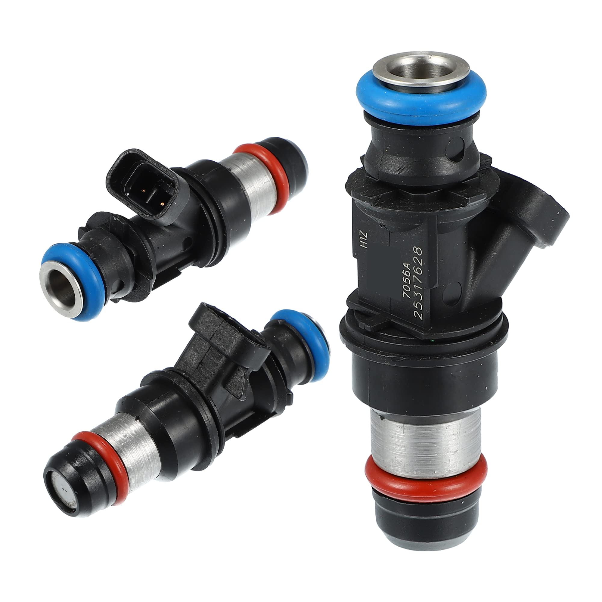 X AUTOHAUX 8pcs 25317628 17113698 Injecteur pour Chevy Silverado 1500 2500 3500 Essence Buse Carburant Remplacement