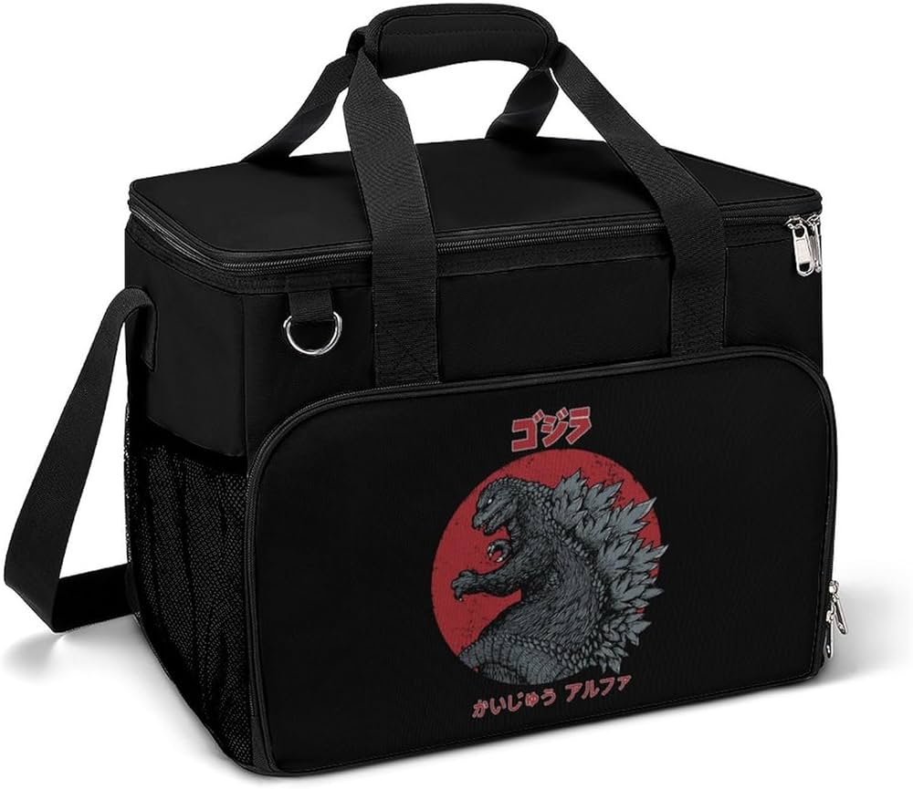Amazon.co.jp: Godzilla Kaiju King Cooler Bag, Cooler Bag, Ice Box