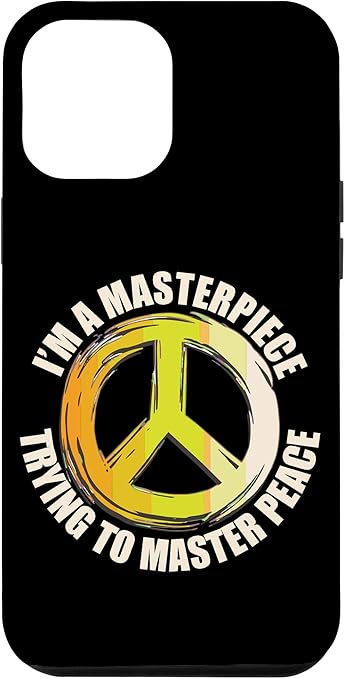 Amazon Com Iphone 12 Pro Max Masterpiece Master Peace Mental Health Anxiety Depression Case Cell Phones Accessories
