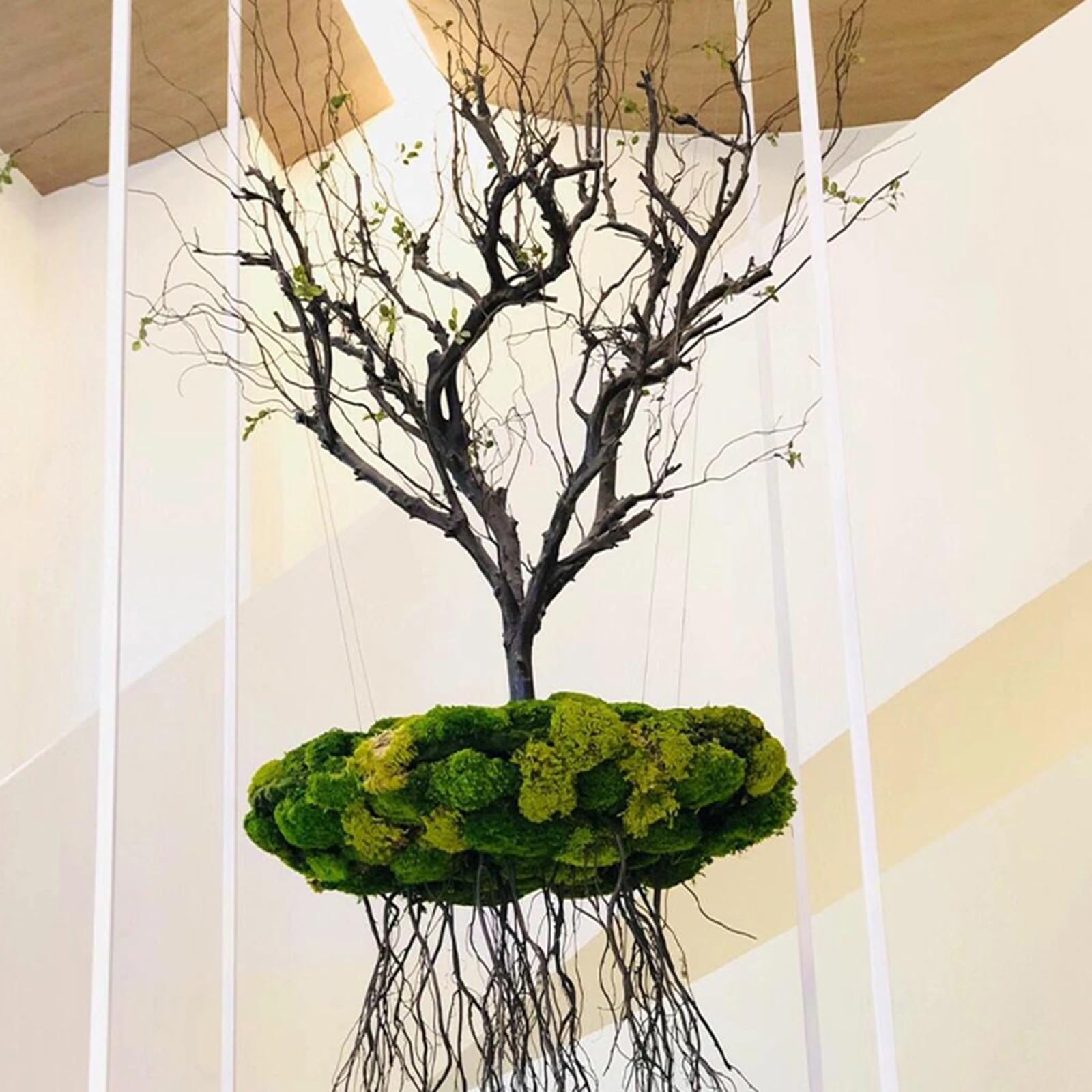 Pianta di edera finta da appendere, verde decorativo da parete per bagno, cucina, camera da letto, pianta rampicante artificiale per decorazione domestica, viti dall'aspetto naturale, 0,8 m