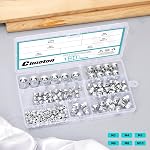 150PCS 6 Sizes Cap Nuts Assortment Kits M3 M4 M5 M6 M8 M10 Dome Head Hex Cap Nuts Hardware Nuts Hexagon Cap Nuts for Motorcycles Bicycle Furniture Screws Threaded Rods