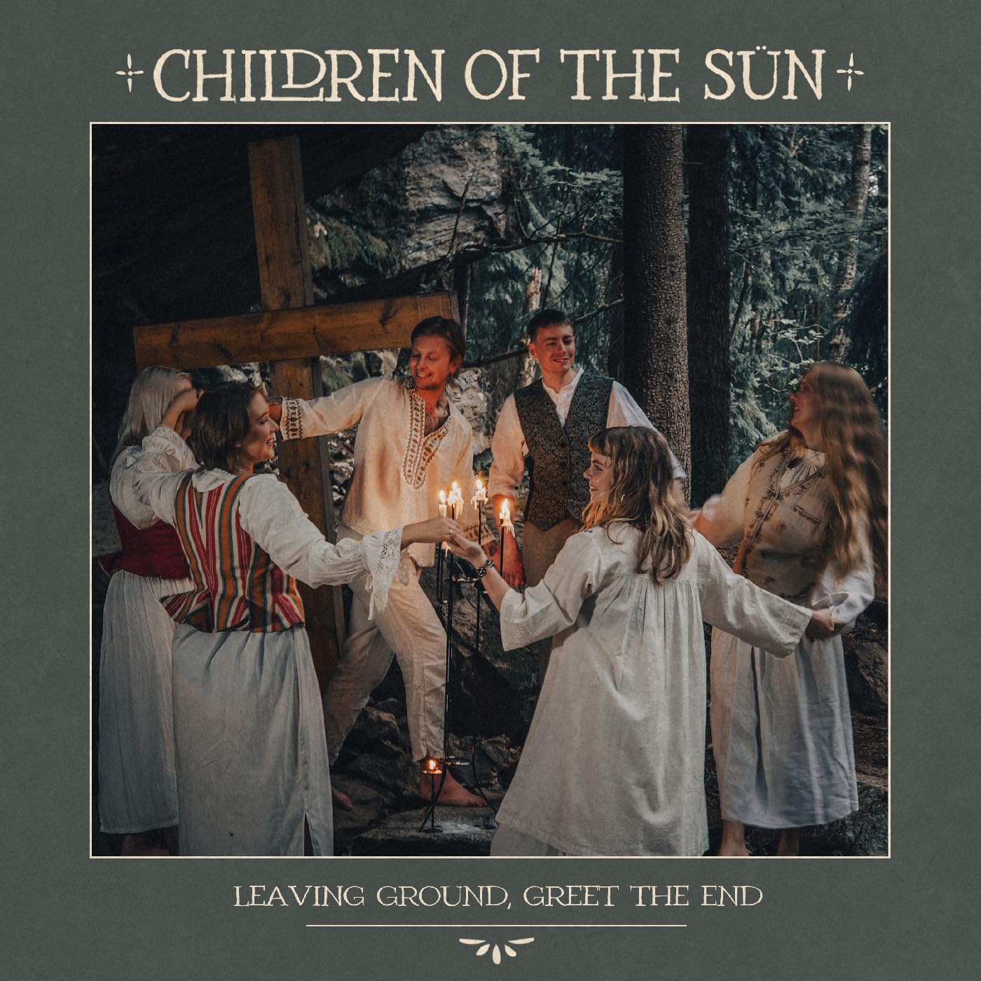 Children Of The Sun Leaving Ground. Greet The End LP New 7393210306929