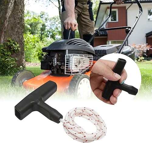 Miniatura 5 de Mango de arranque de retroceso con kit de cable de tracción de repuesto para STIHL TS350, TS360, TS400, TS410, TS420, TS460, MS380, MS381, BT360