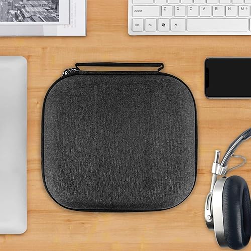 Miniatura 6 de Estuche duro para audífonos ATH-M50, M50x, ANC29, ESW10, WS77, AKG K545, K619, K167, SONY MDR-XB950, MDR-XB920, MDR-XB900 y más, funda de viaje Tela