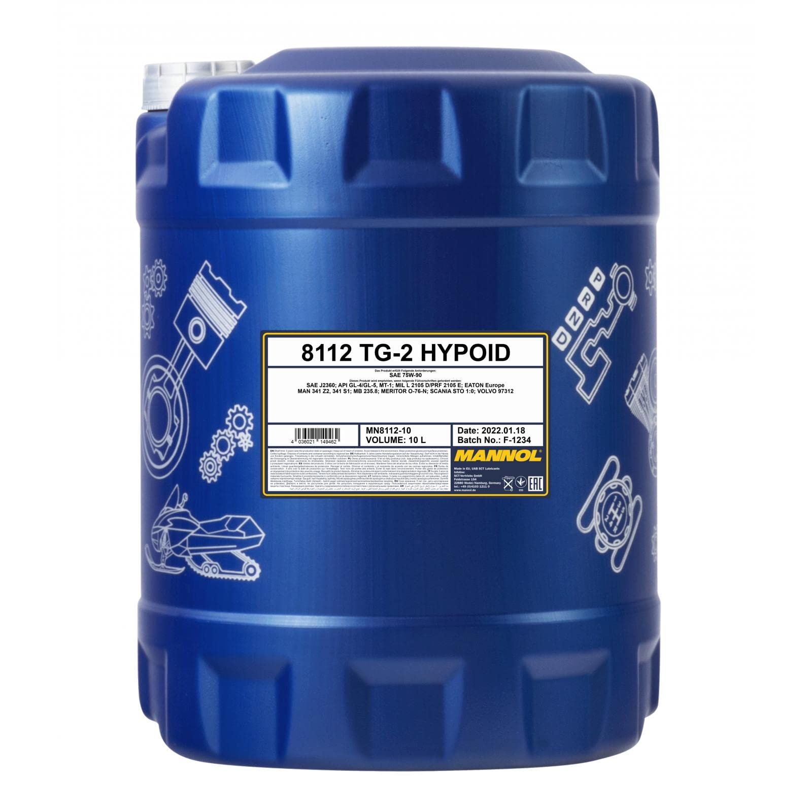 MANNOL MN8112-10 Aceite de transmisión 10L