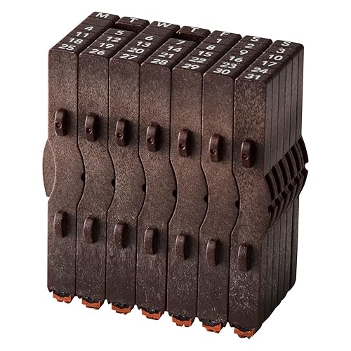 Rubber Stamp - Perpetual Calendar