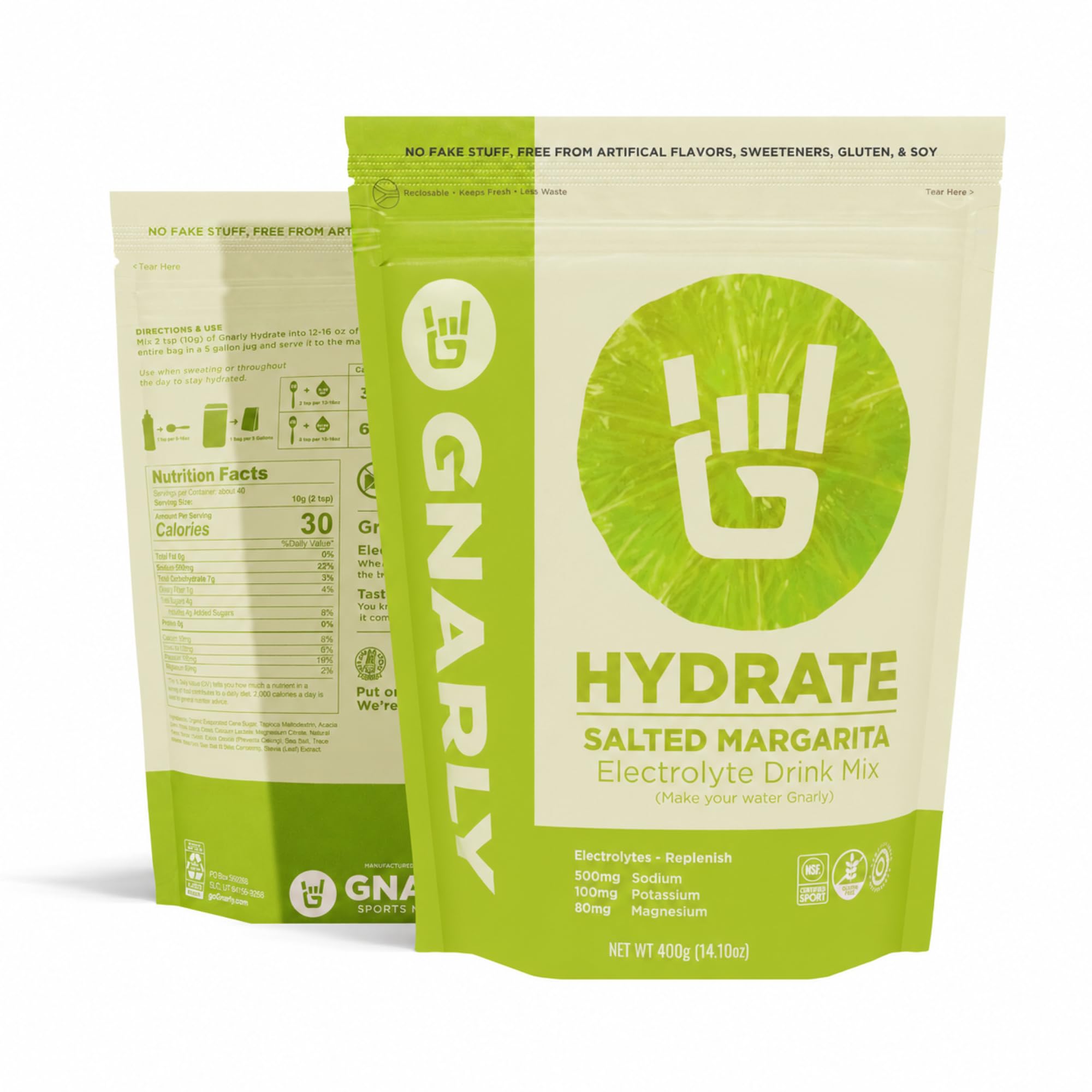 Gnarly Nutrition Hydrate Electrolyte Powder | Raspberry — Amazon image 13