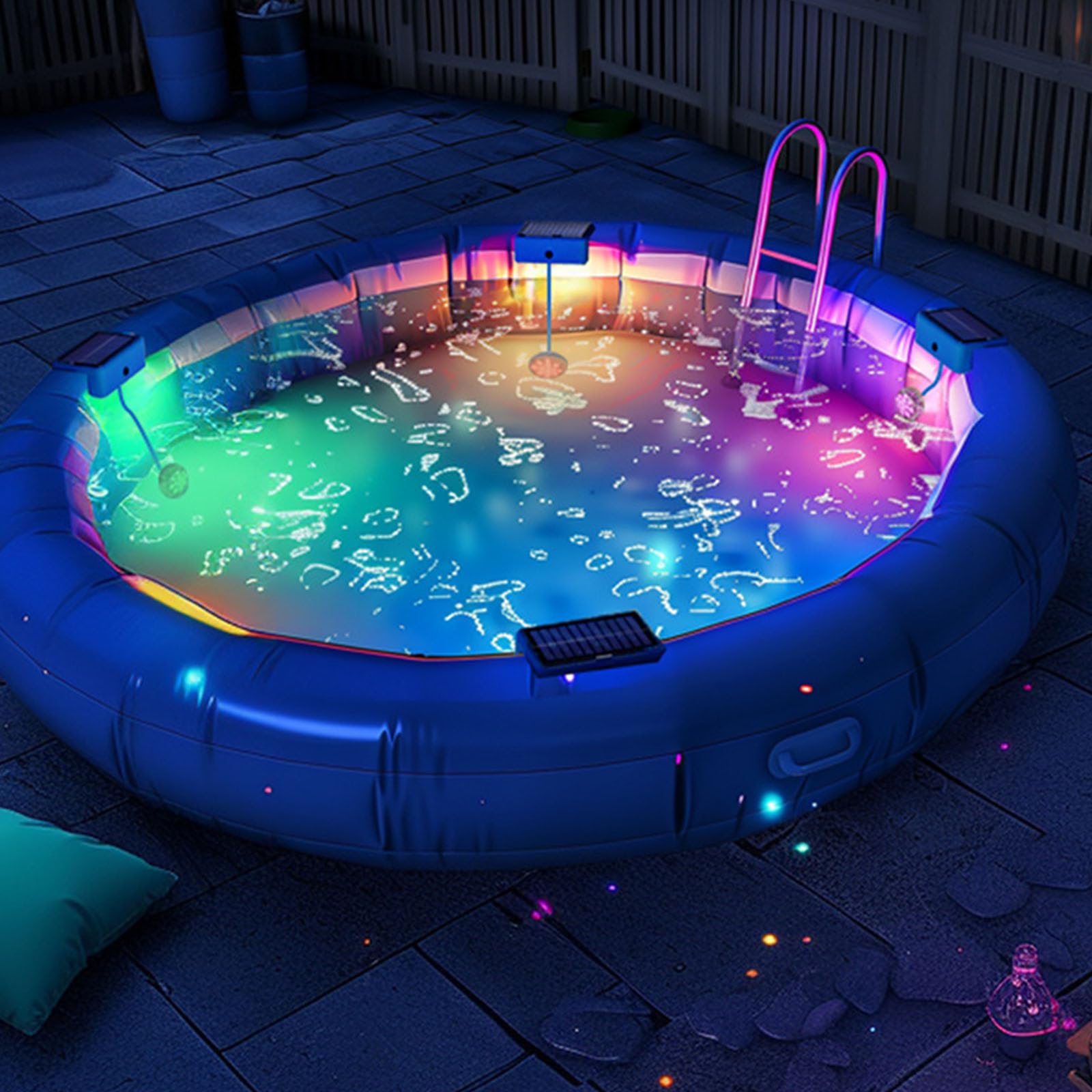 Luz solar para piscina para todo tipo de piscinas con control remoto