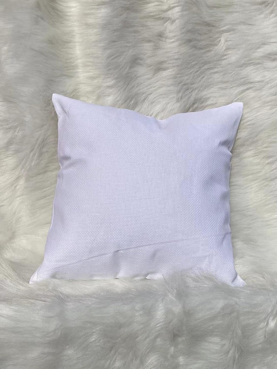 Blank Cross Stitch Cushion Case - DIY Cross Stitch, 11 Count Aida Fabric, 40cm x 40cm