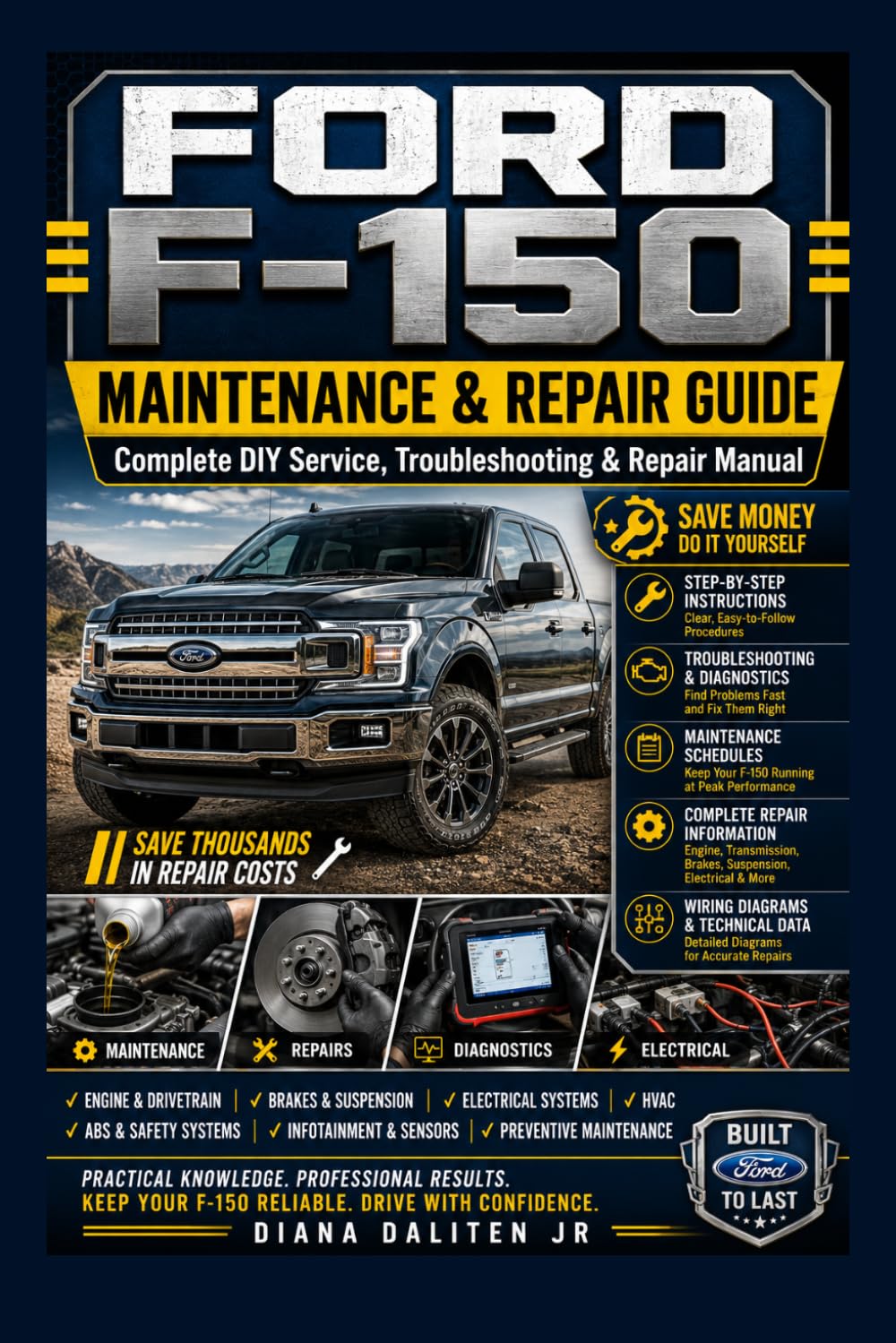 FORD F150 MAINTENANCE & REPAIR GUIDE: Complete DIY Service, Troubleshooting & Repair Manual