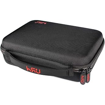HSU Gopro Case, Storage, Hard Case, Compatible with All GoPro Models and Other Action Camera Storage Case, Accessories, Stora