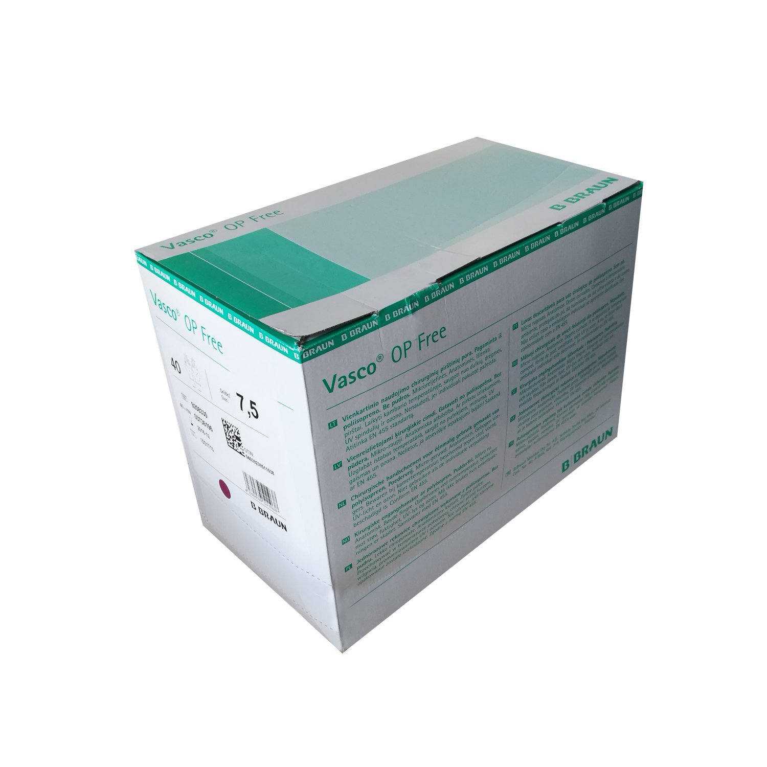 Guanto chirurgico Vasco OP Free 7,5