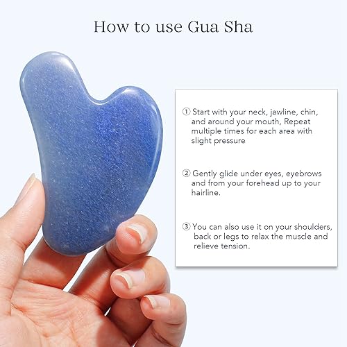 Miniatura 8 de BAIMEI Rodillo facial de jade y Gua Sha, rodillo de belleza facial, herramientas para el cuidado de la piel, regalo de cuidado personal para hombres