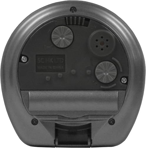 Miniatura 4 de Seiko Sakai Travel Dormitorio Despertador, Metálico Plata Oscuro