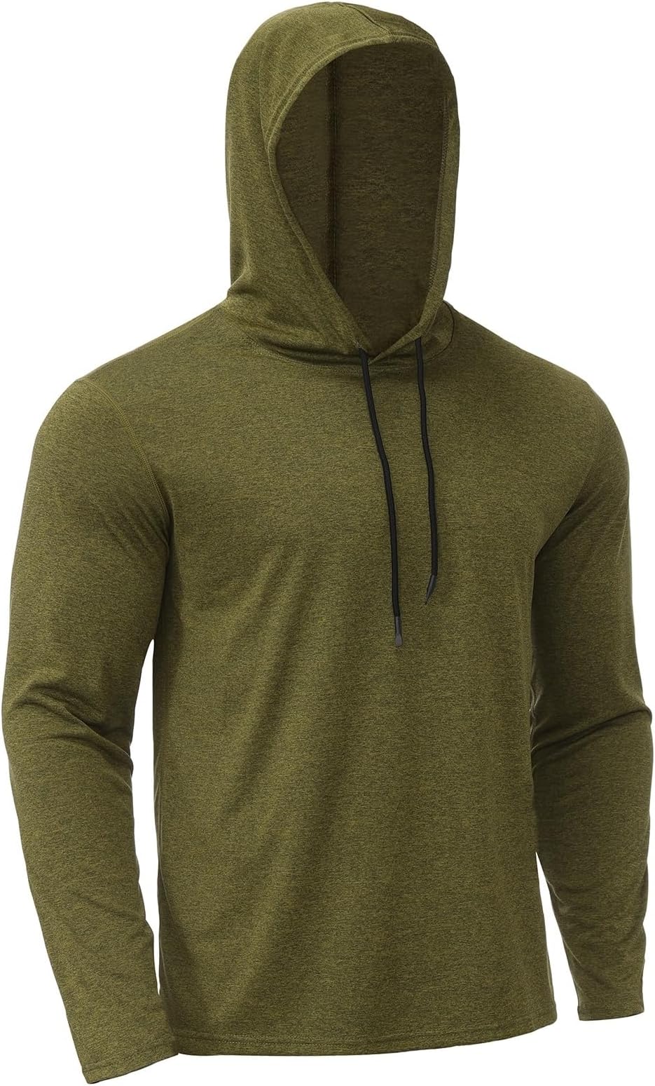 Men’s Hoodies Long Sleeve Drawstring Pullover Sweatshirt Casual Hooded for Gym Workout Athletic
