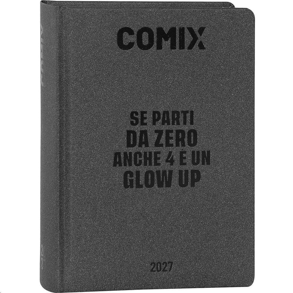 COMIX - 2027 16 Month Daily Diary, Hardcover, 576 Pages with Graphics and Comics, Ideal for Boys and Girls, 5 x 7 Inches