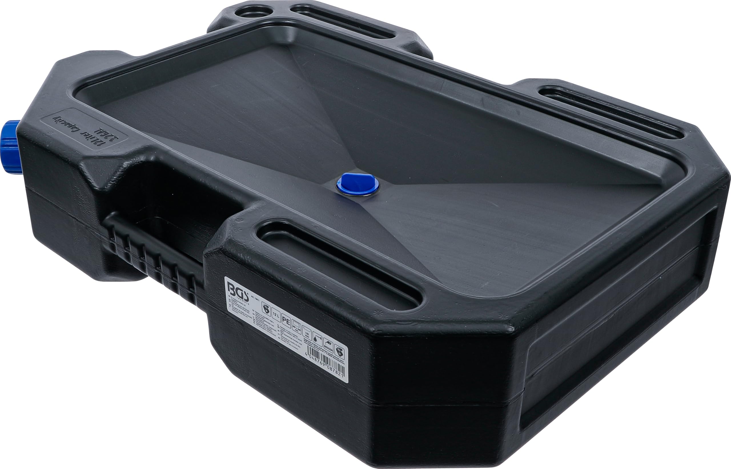 BGS 74611 | Recogedor de Aceite con Boquilla | 12 l