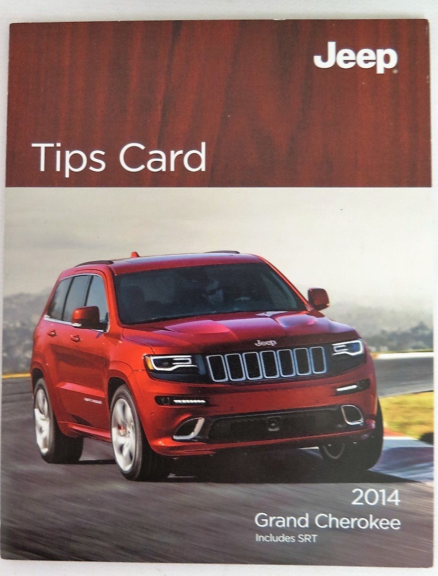Cover of the 2014 Jeep Grand Cherokee Tips Card