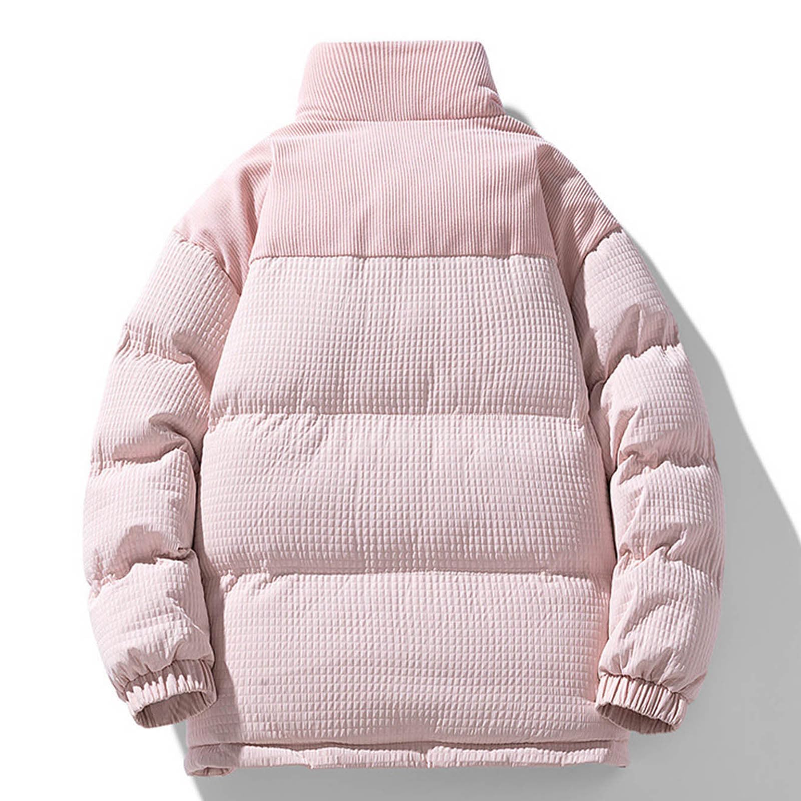 Genérico Cazadoras Hombre Acolchadas, Abrigo De Invierno Hombre,Chaqueta De AlgodóN De Manga Larga Holgada con De Pana Informal A La Moda De OtoñO E Invierno para Hombre
