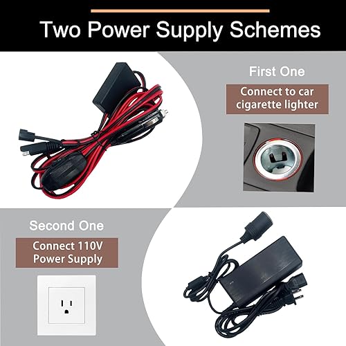 Miniatura 5 de Bomba de transferencia de combustible de 12 V para transferencia de gasolina y diesel, puede entregar 78 galones de gas o diesel por hora, ideal