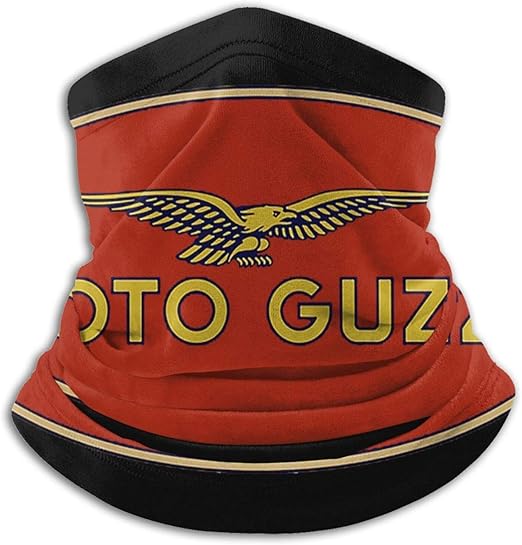 classic Moto Guzzi Unisex Microfiber Neck Warmer Windproof Dustproof Uv