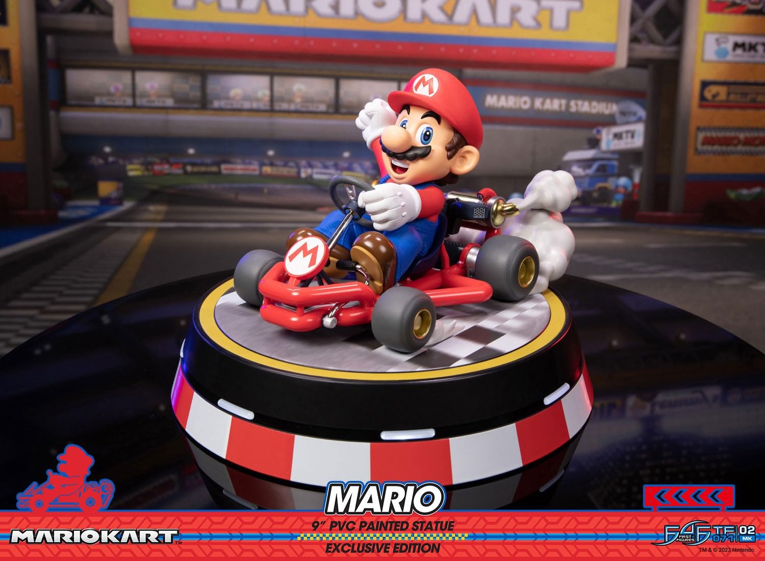 Amazon | First4Figures マリオカート - マリオ - 像コレクターズ  