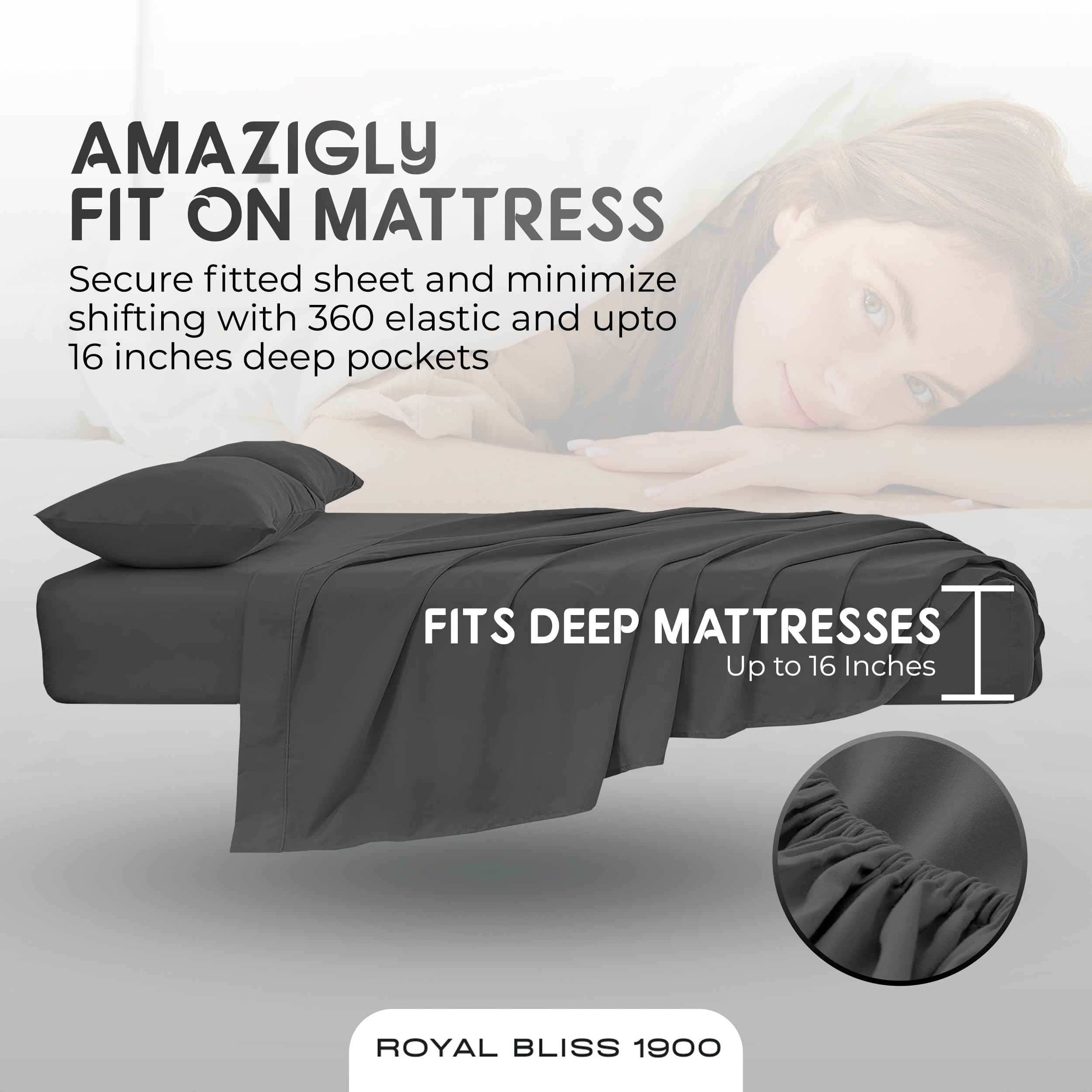 Amazon｜Royal Bliss 1900 トップスプリットフレックスヘッド