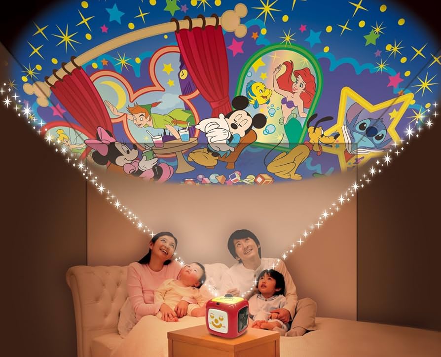Amazon | ディズニーキャラクターズ 天井いっぱい!!おやすみ