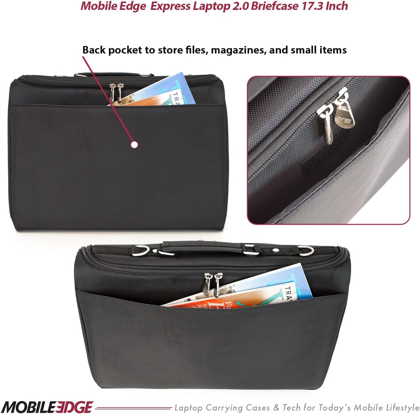 Mobile Edge 2.0 Express ノートPC ブリーフケース ブラック