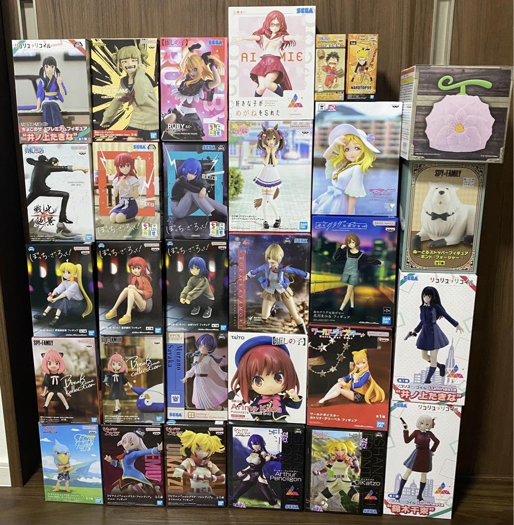 Amazon | プライズ ジャンプ系 美少女フィギュア 30点 まとめ売り 