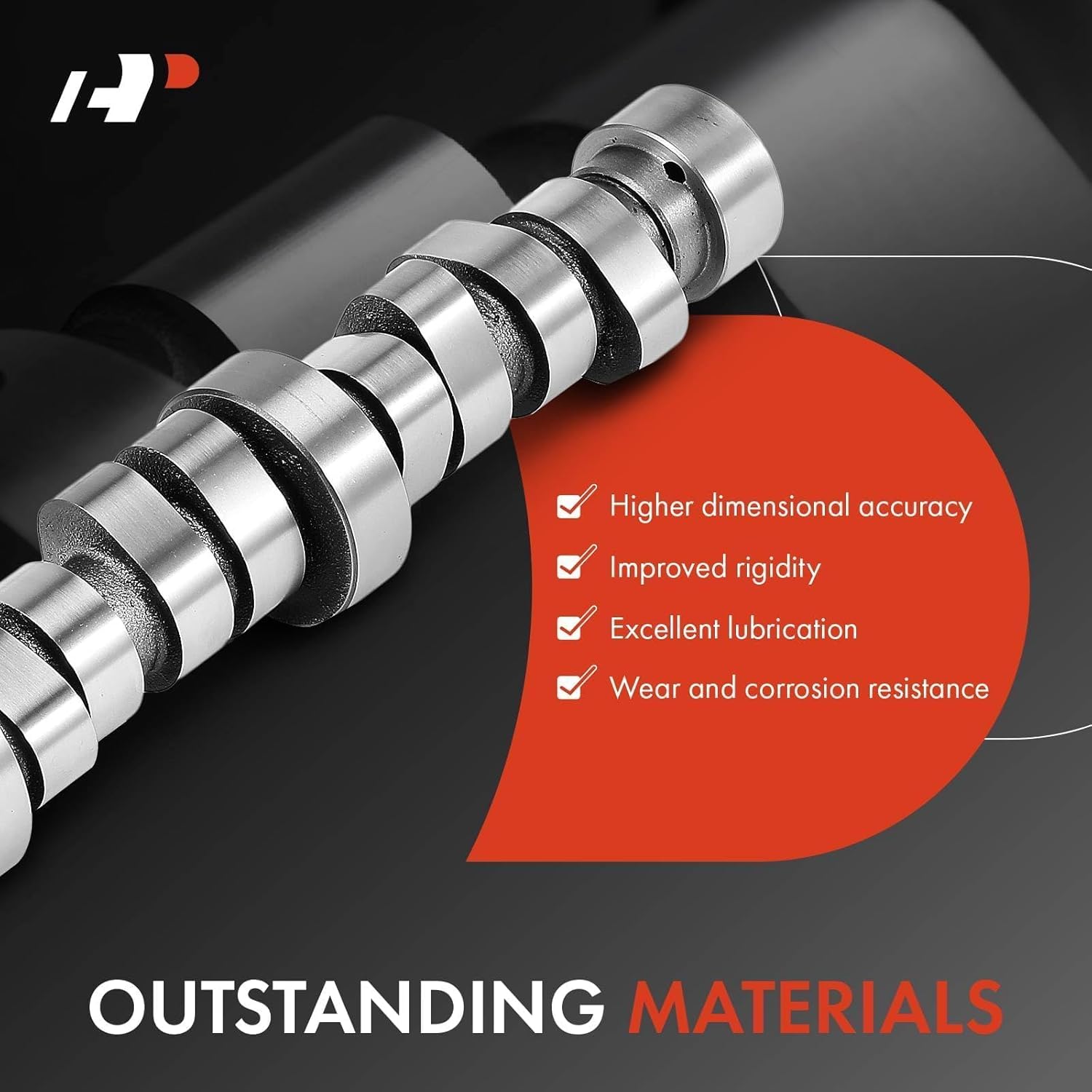 A-Premium Engine Camshaft Compatible with Ram 1500 2011-2022, 1500 Classic 2019-2022 & Dodge Ram 1500 2009-2010, Durango 2009 & Chrysler Aspen 2009, 5.7L, Replace# 53022263AE